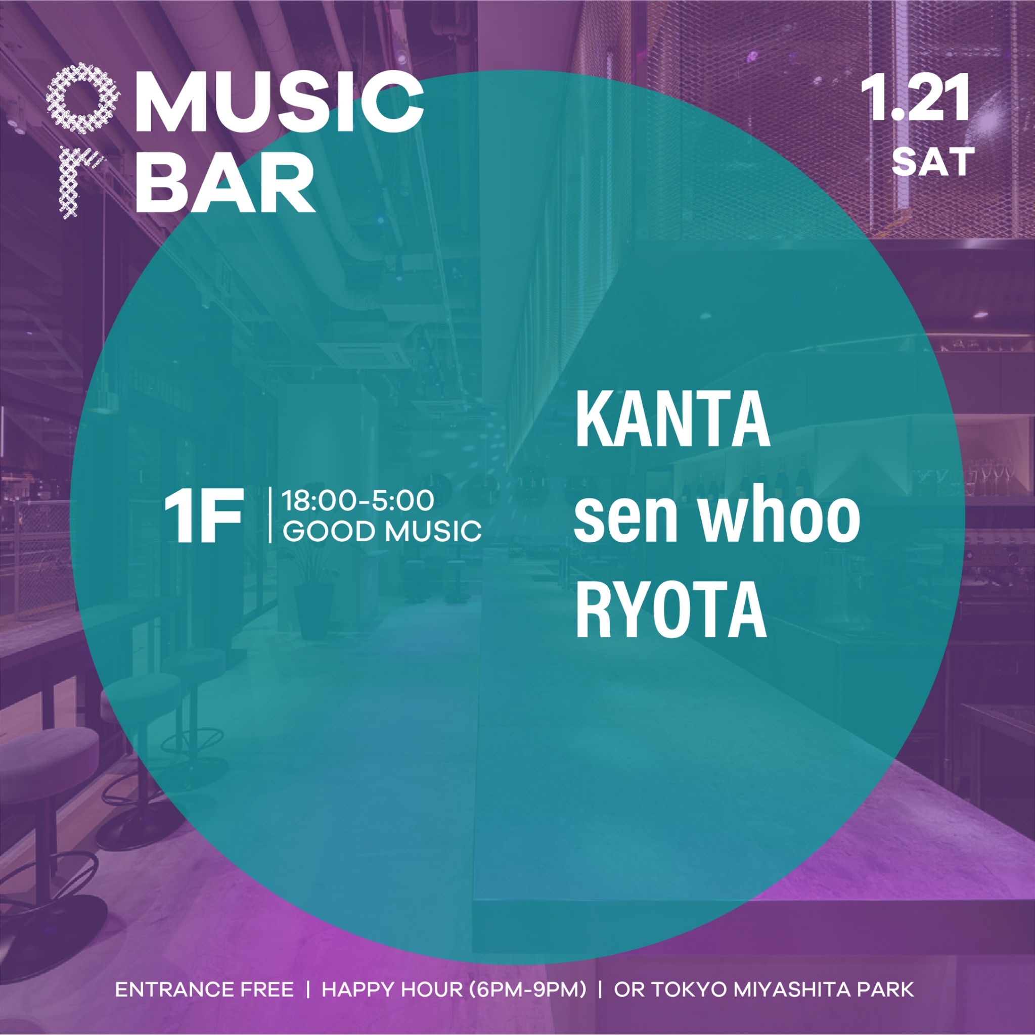 Event Detail OR Miyashita Park CAFE MUSIC BAR ART GALLERY 
